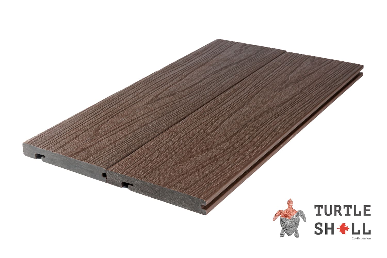 Ступени из ДПК Turtle Shell Bullnose, Texas Hickory (Техасский Гикори) Co-Extrusion