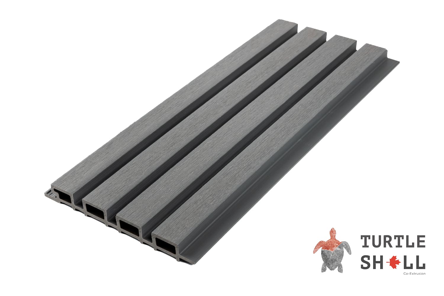 Фасадная (стеновая) реечная панель из дпк Middle Lines, Norwegian Ironwood, Co-Extrusion