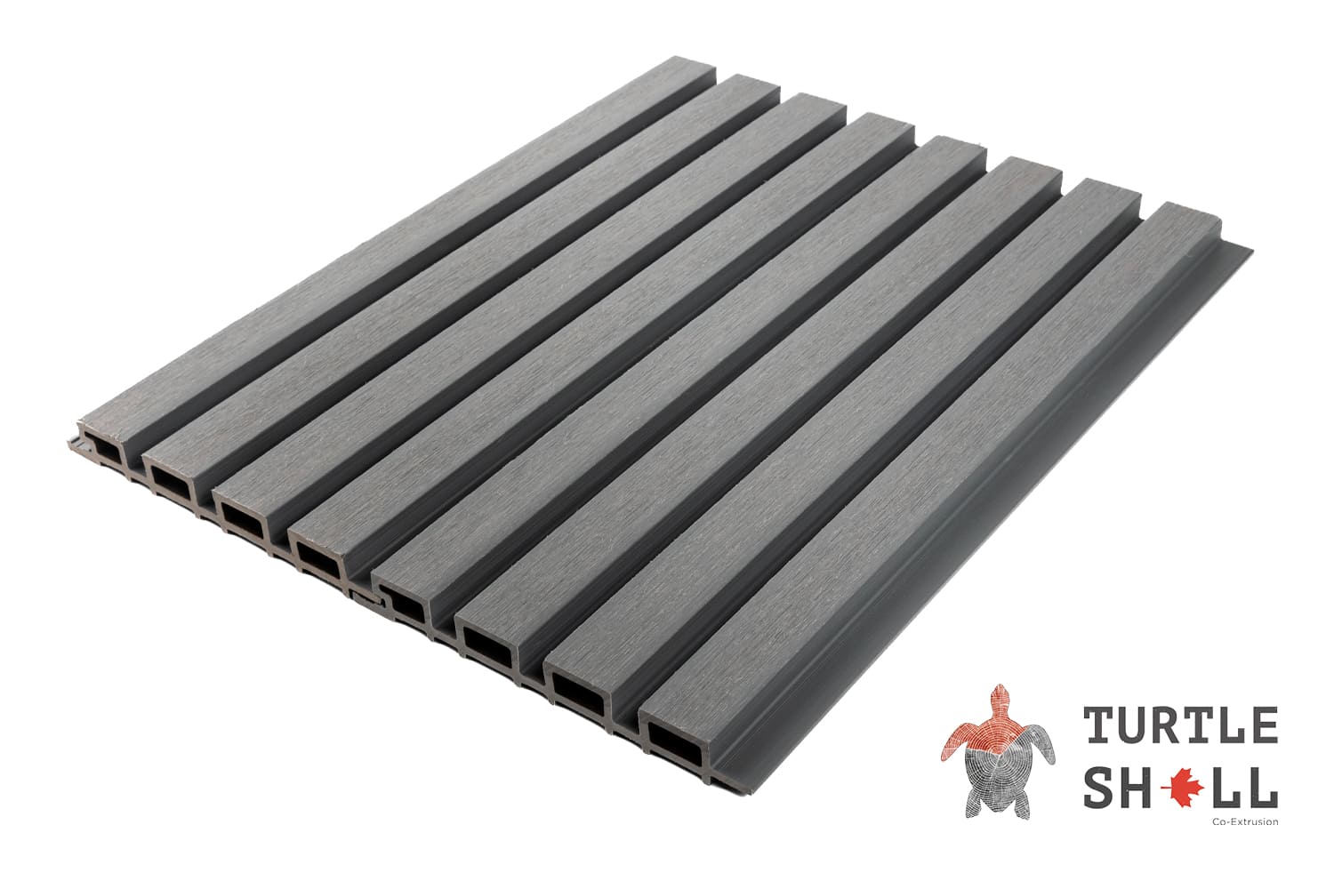 Фасадная (стеновая) реечная панель из дпк Middle Lines, Norwegian Ironwood, Co-Extrusion