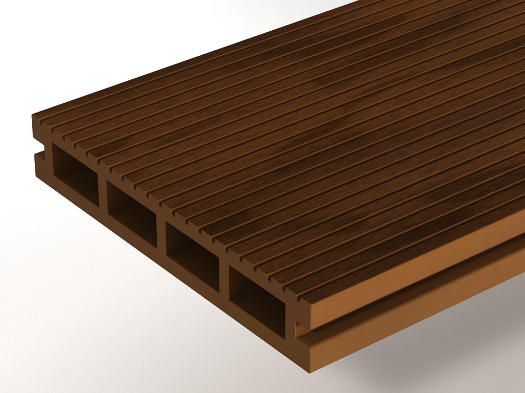Террасная доска из ДПК WOODVEX серии “Эксперт”